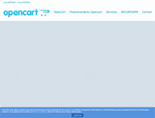 Tablet Screenshot of opencartdesign.com.es